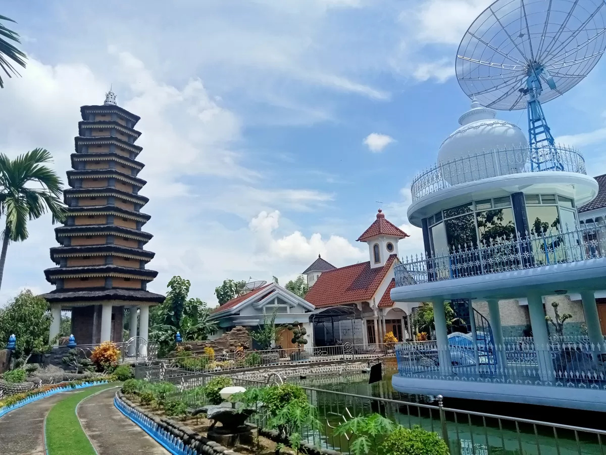 Pemandangan udara Desa Balerejo
